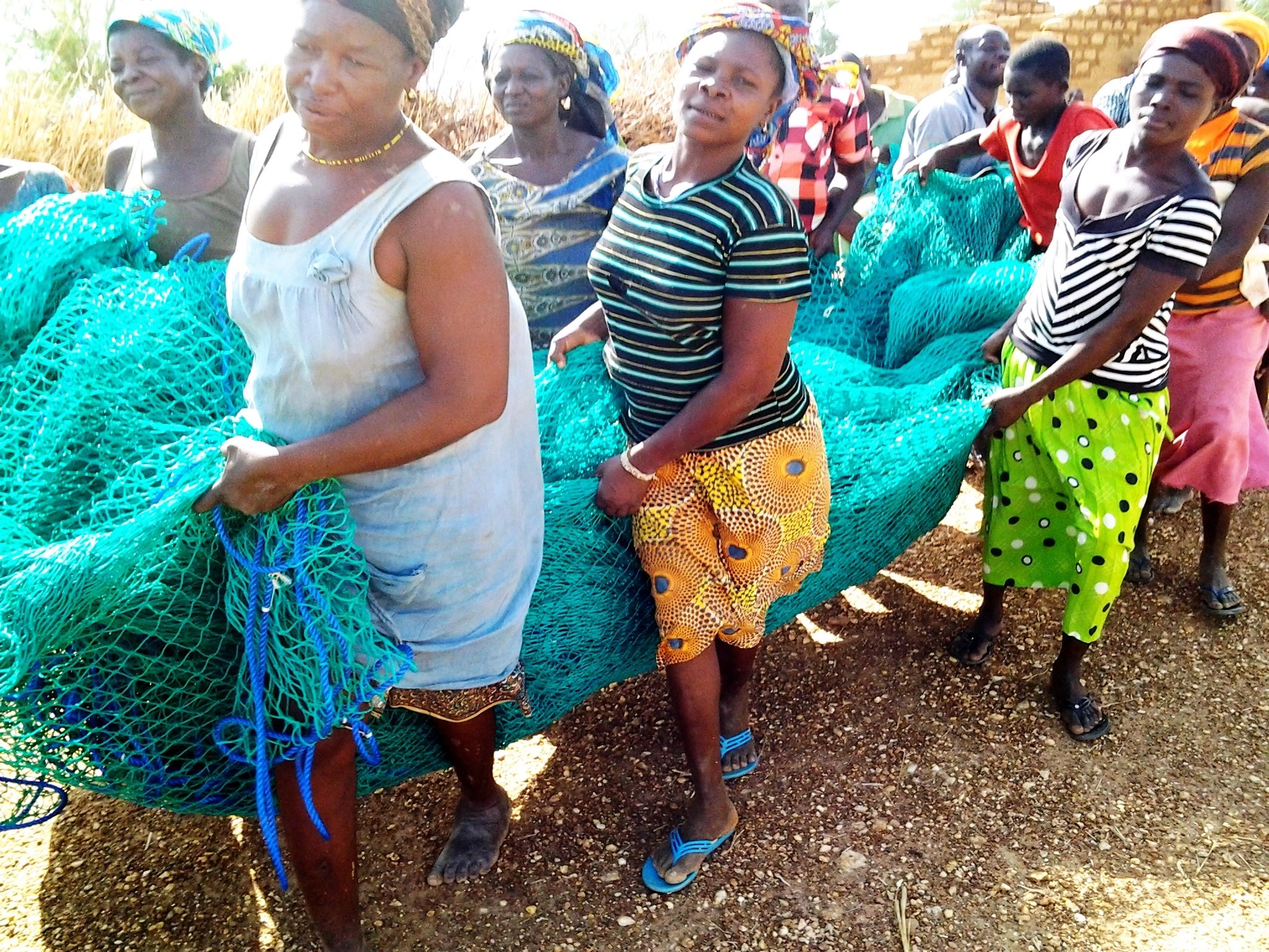 Women fish for change