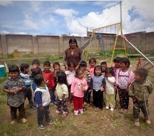 Teach with love: In the playground