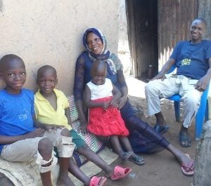Aisha and her family