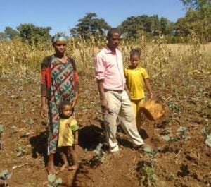 Tsion and her family