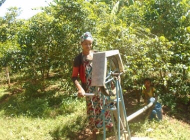 Washing away poverty: Water pumps can change a community
