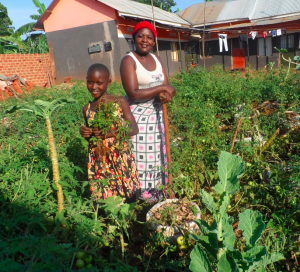 VSLAs and agricultural training have turned Rebecca's life around, and now her family has enough to eat.