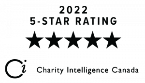 2022 5-star rating ***** Charity Intelligence Canada