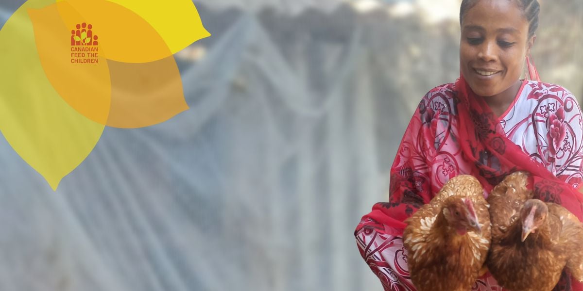 Tsigehana’s chickens are giving her daughter a brighter future in Ethiopia
