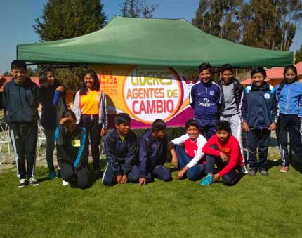 A group gathering in Bolivia